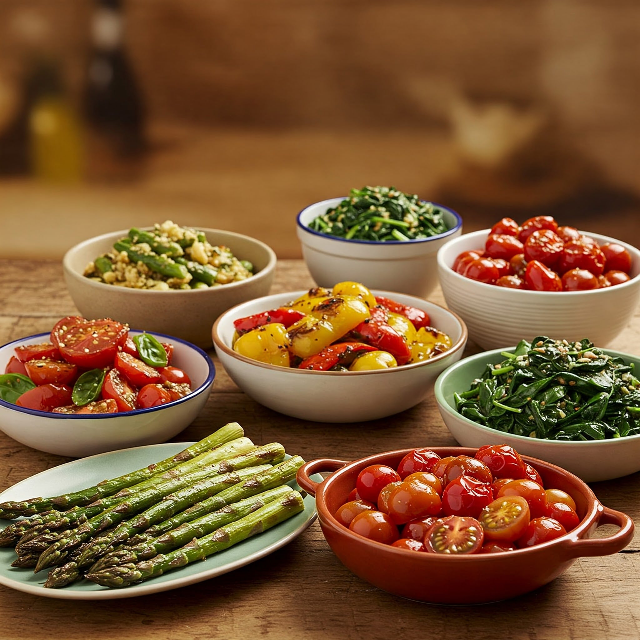 Italian dinner party Menu Ideas Contorni Side Dishes