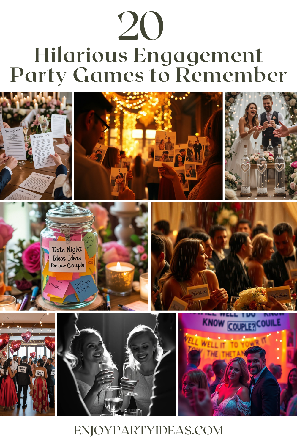 Hilarious Engagement Party Games to Remember