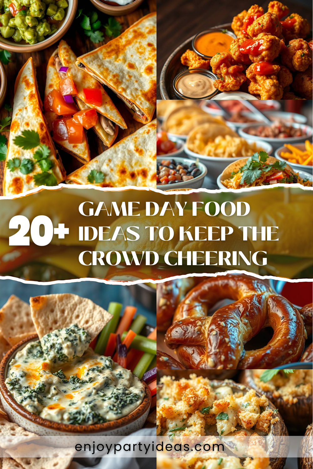 20+ Game Day Food Ideas to Keep the Crowd Cheering