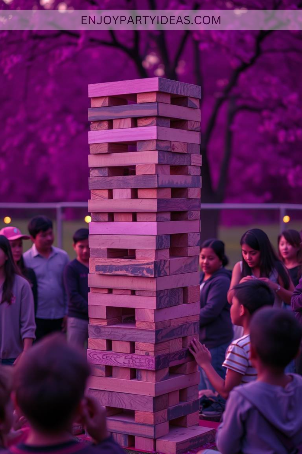 Giant Jenga Challenge