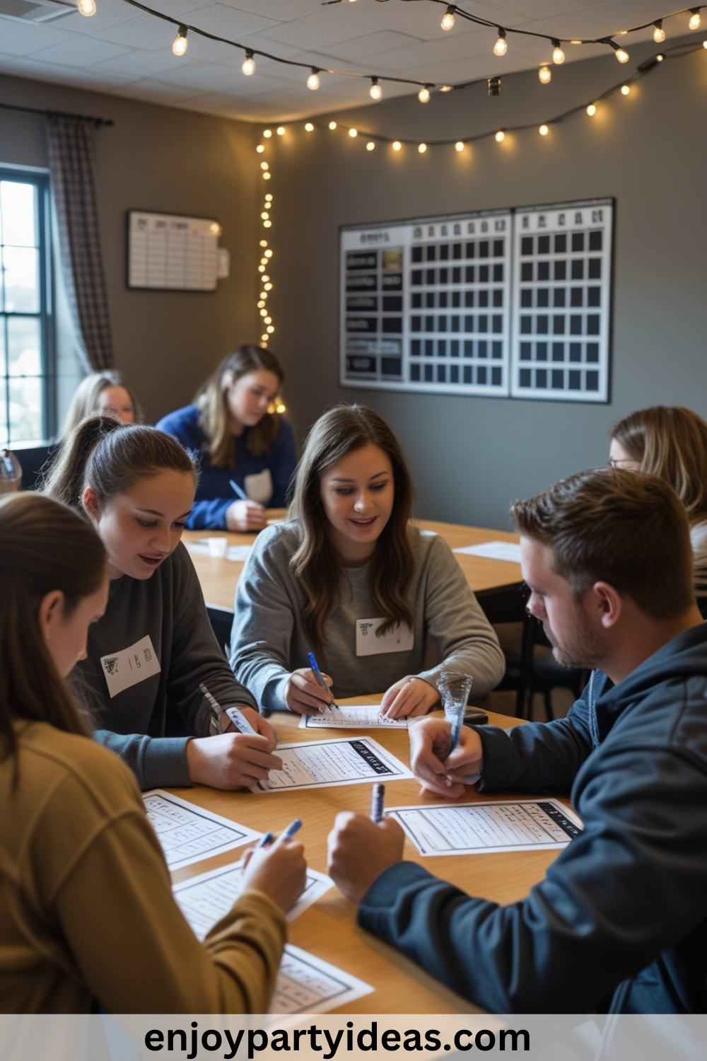 Leonardo_Phoenix_10_Teams_sitting_at_tables_discussing_trivia_2.png