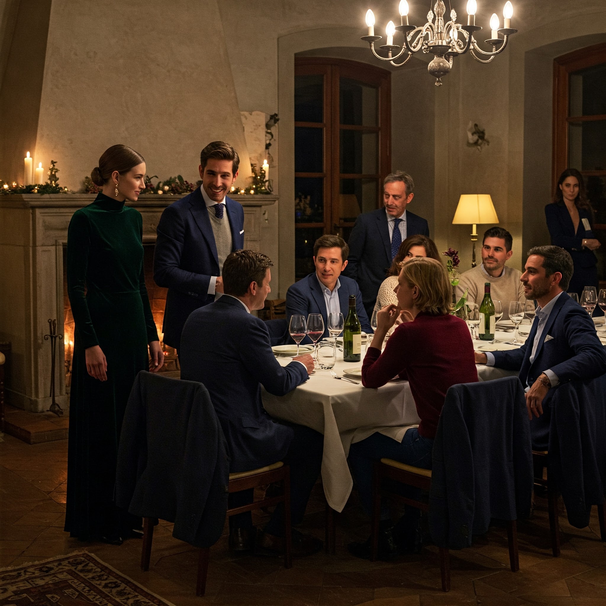 Winter Italian Dinner Party Outfits