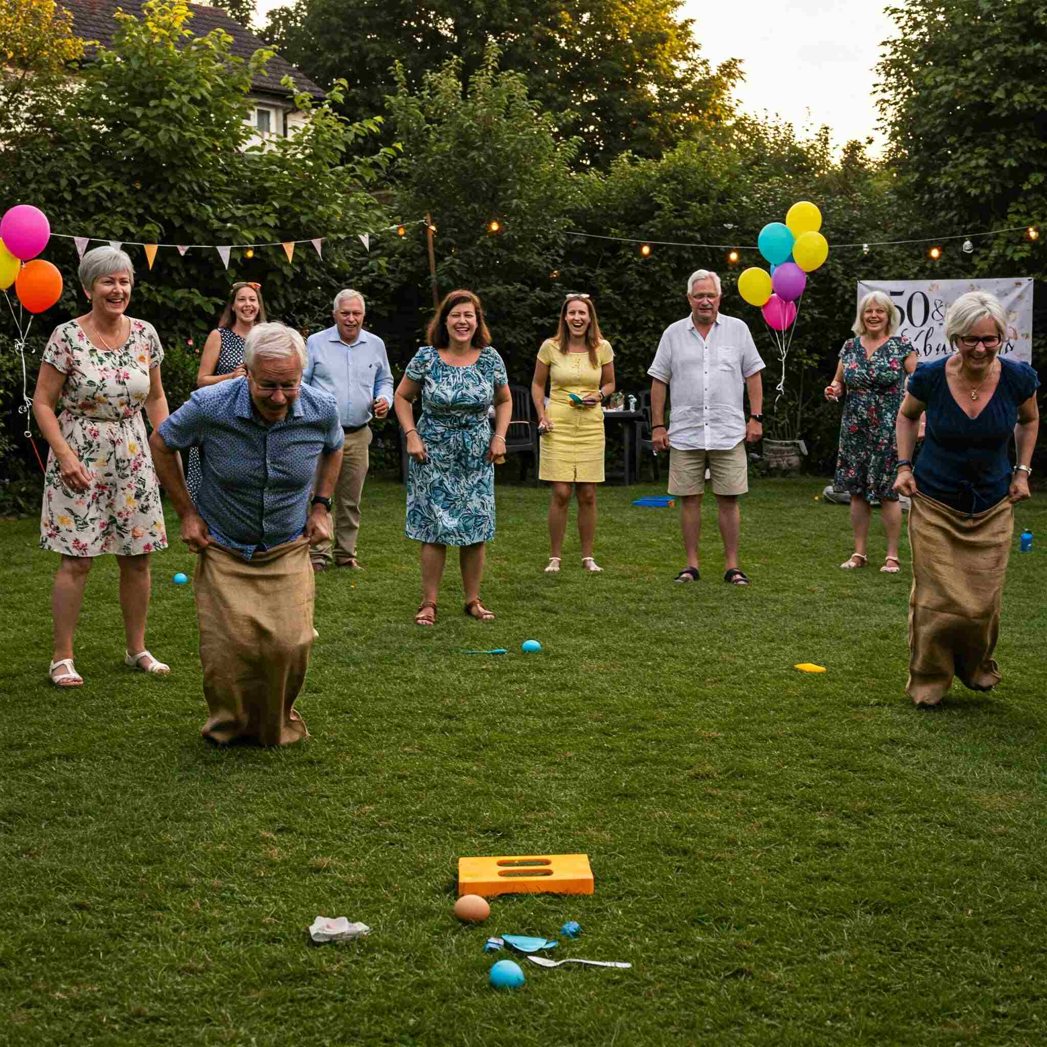 Funny 50th Birthday Party Games