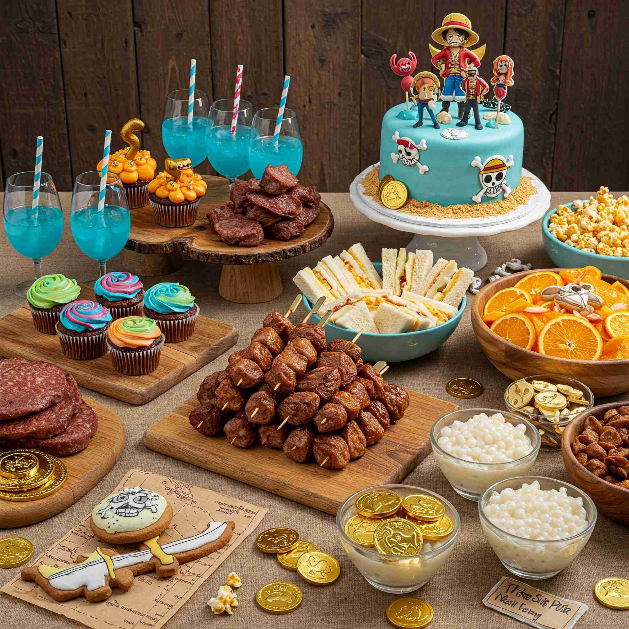 One Piece Birthday Cake