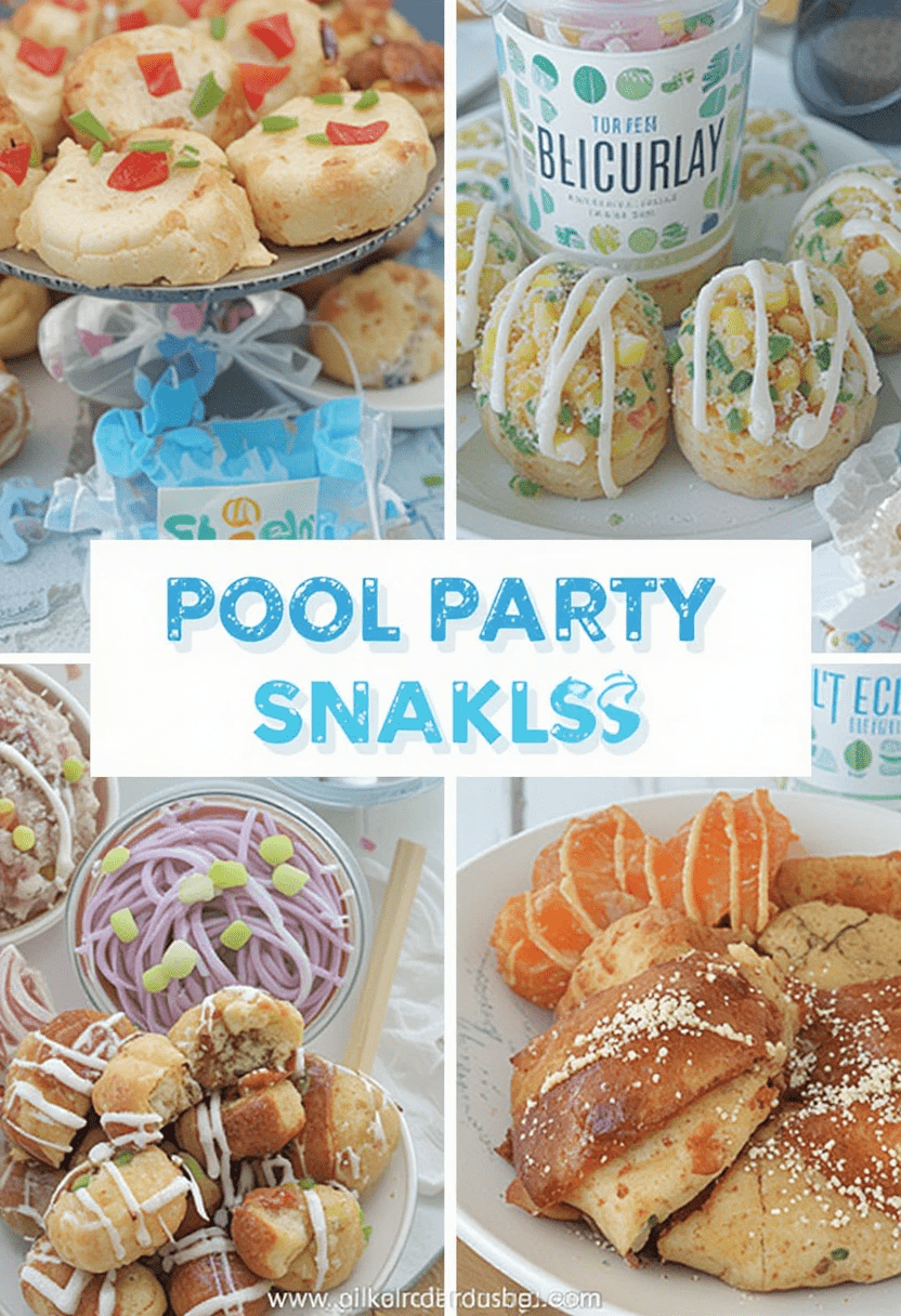 Pool Party Snacks Kid-Friendly Favorites