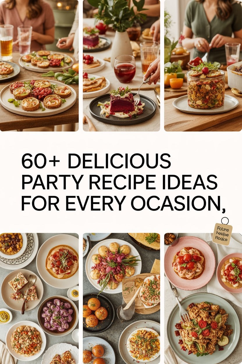Delicious Party Recipe Ideas