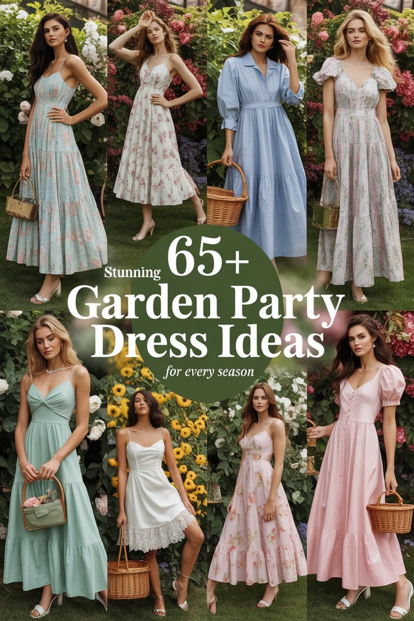65+ Stunning Garden Party Dress Ideas for Every Season