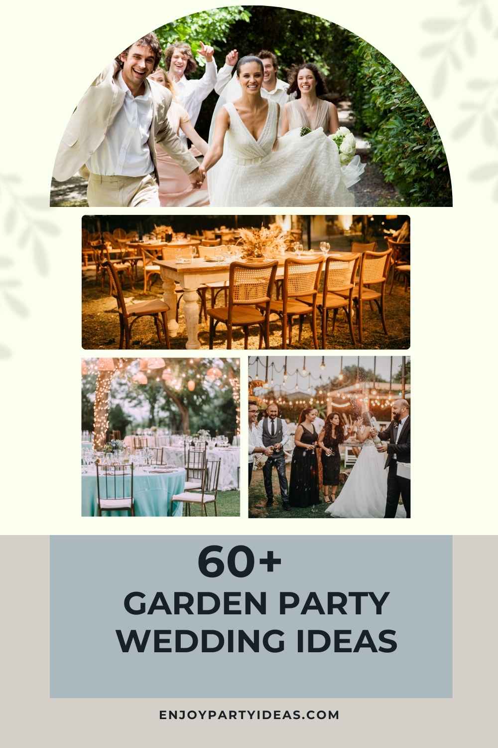 Garden Party Wedding Ideas