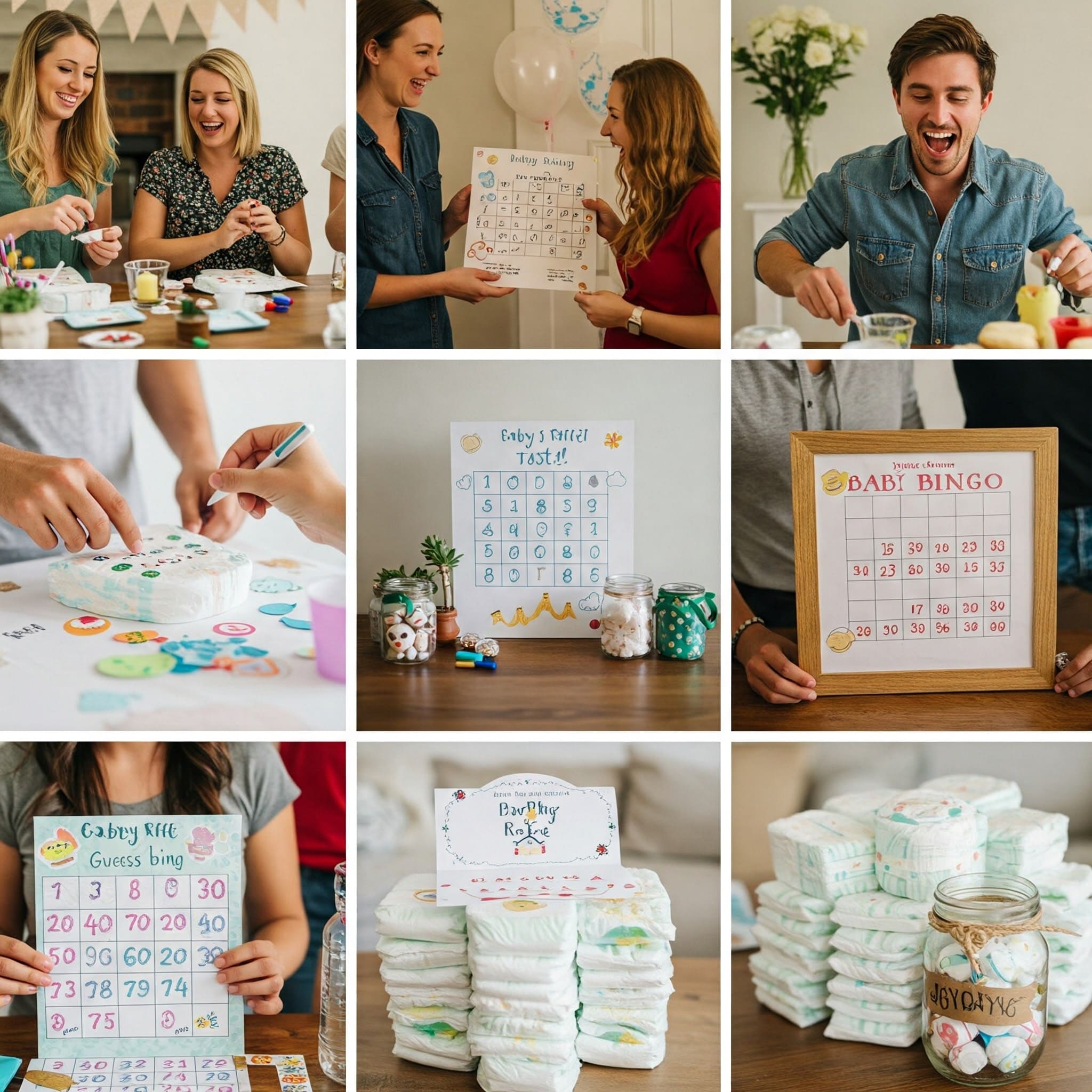 Unique & DIY Baby Shower Games