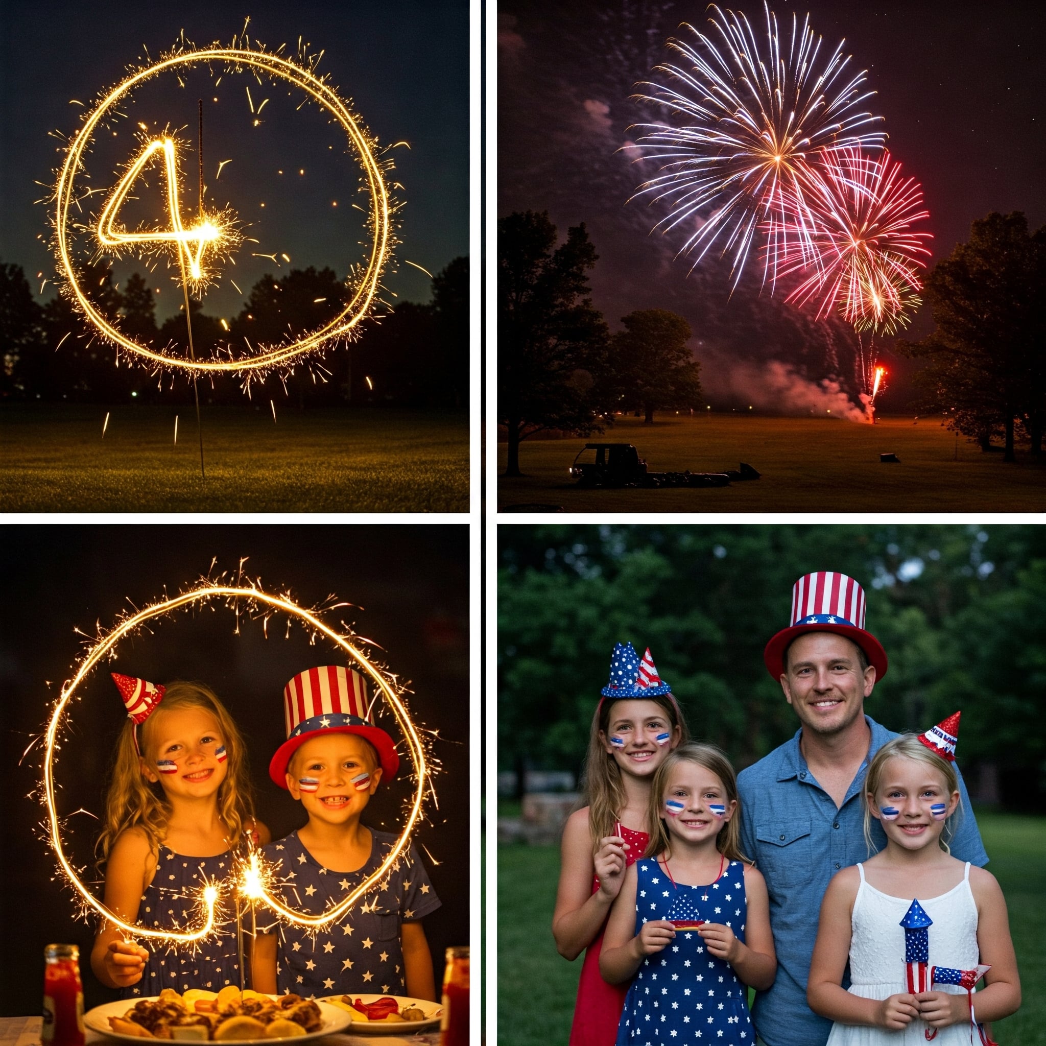Sparklers and Silliness