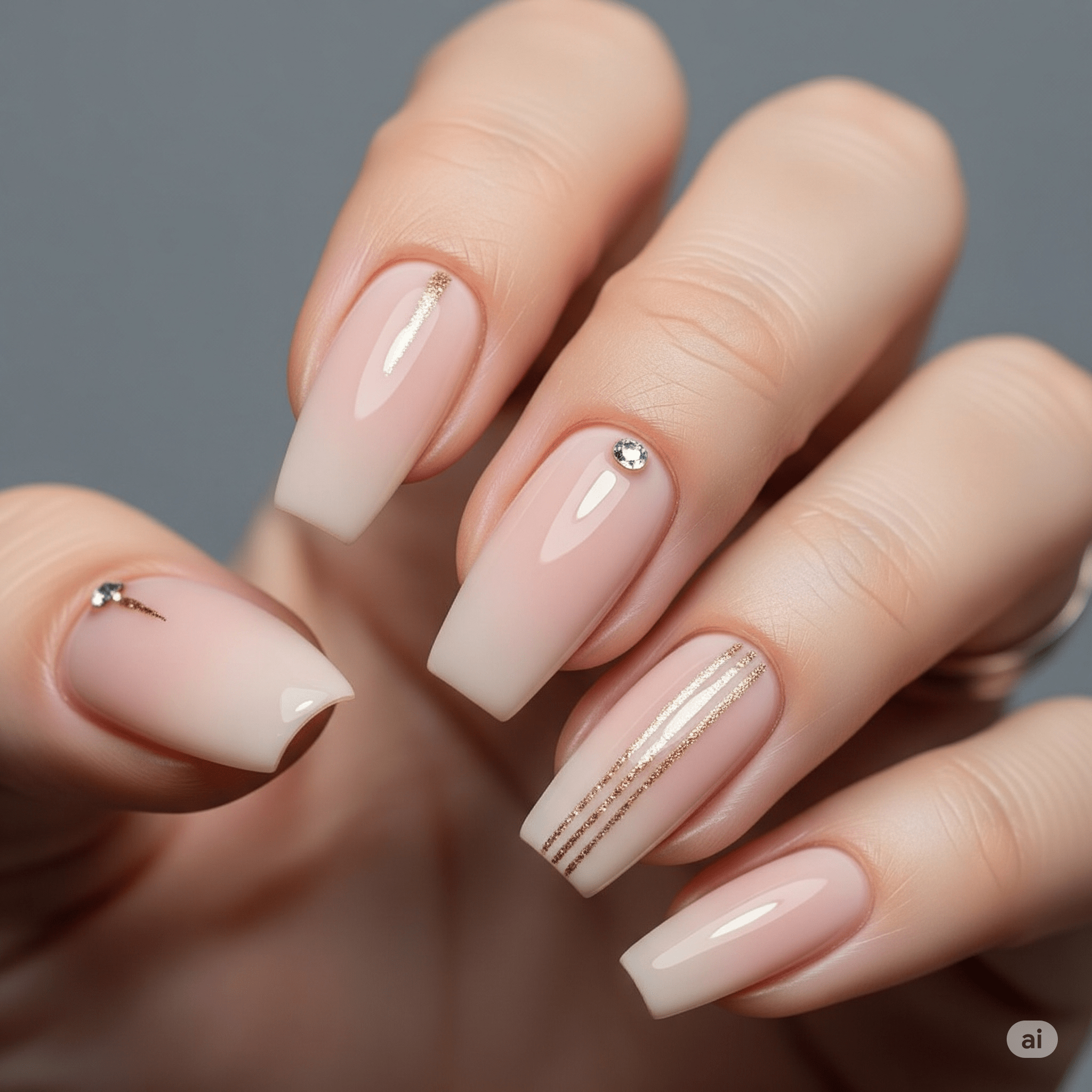 Classic & Elegant Coffin Nail Designs
