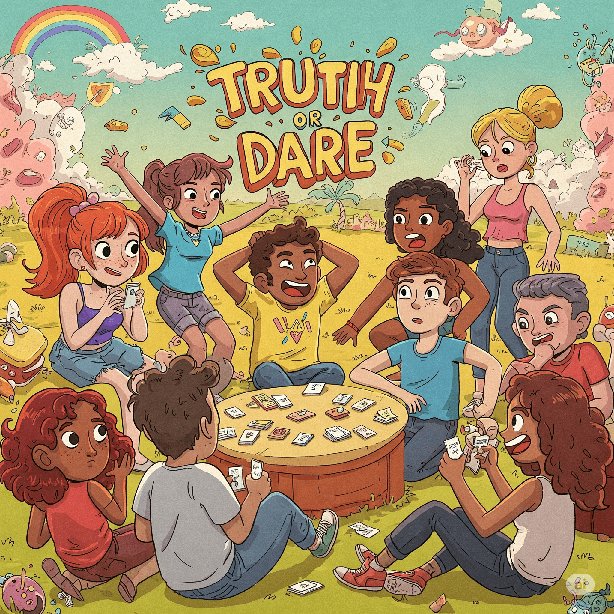 Fun and Silly Truth or Dare 