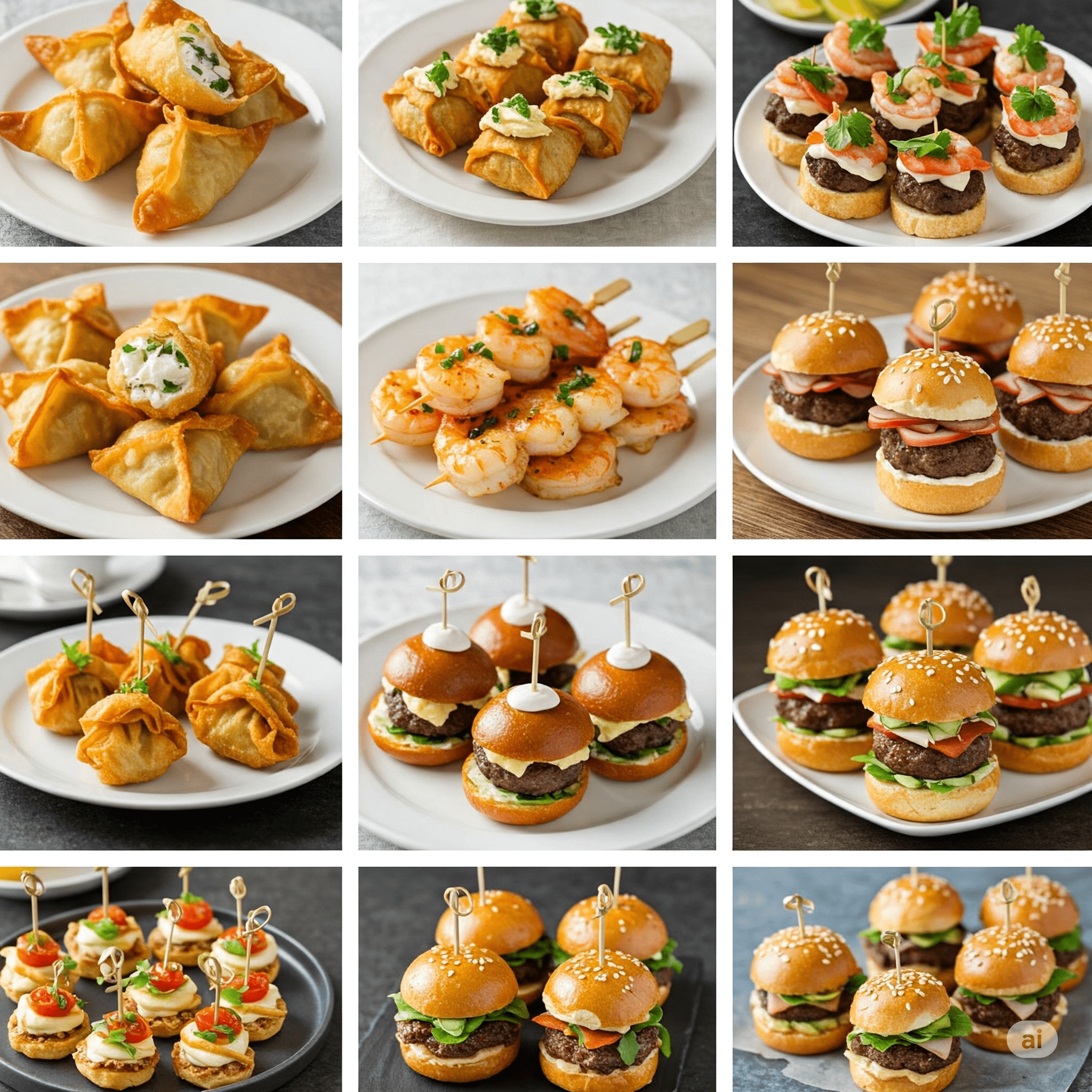 Party Recipe Ideas Appetizers & Finger Foods