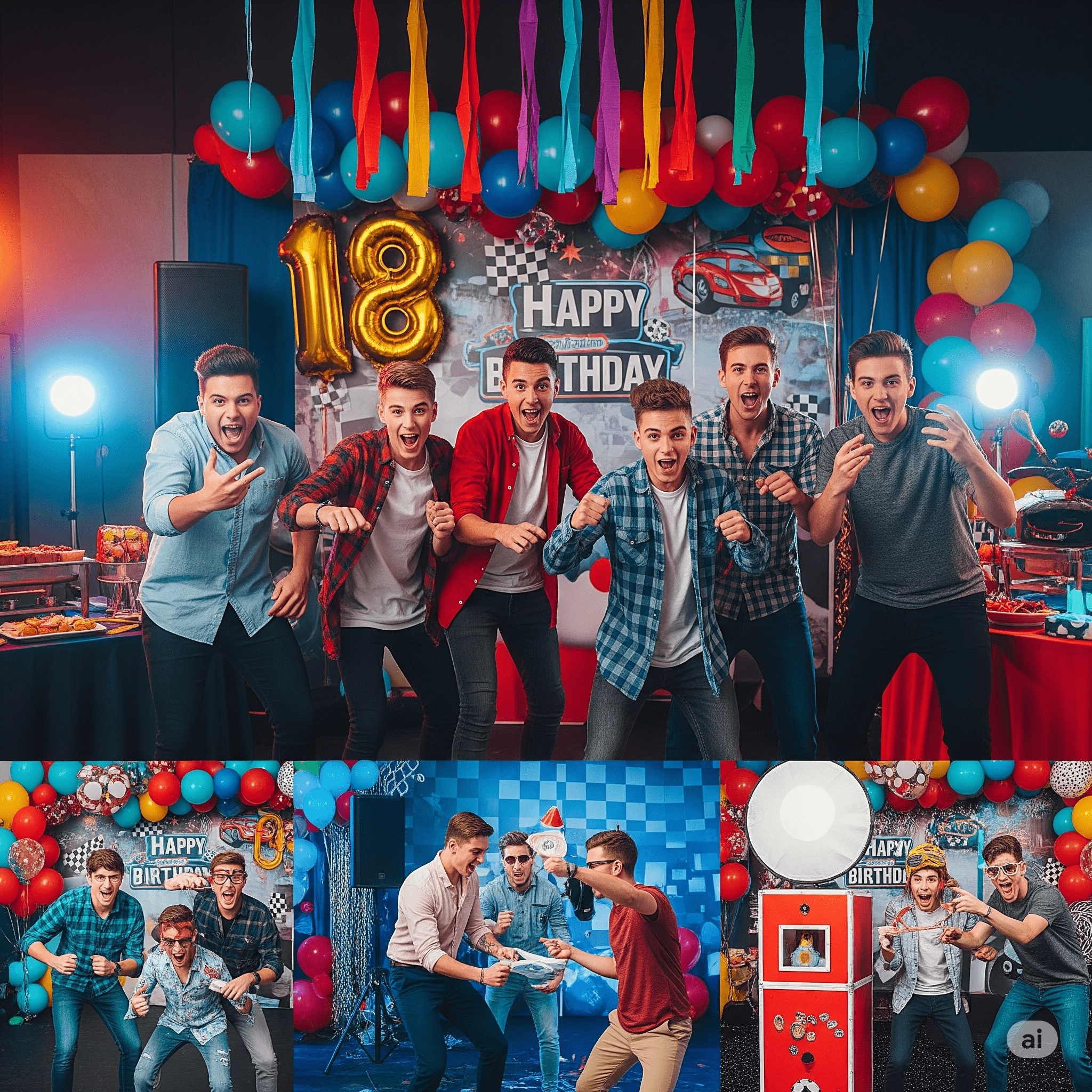 Fun and Active Birthday Themes