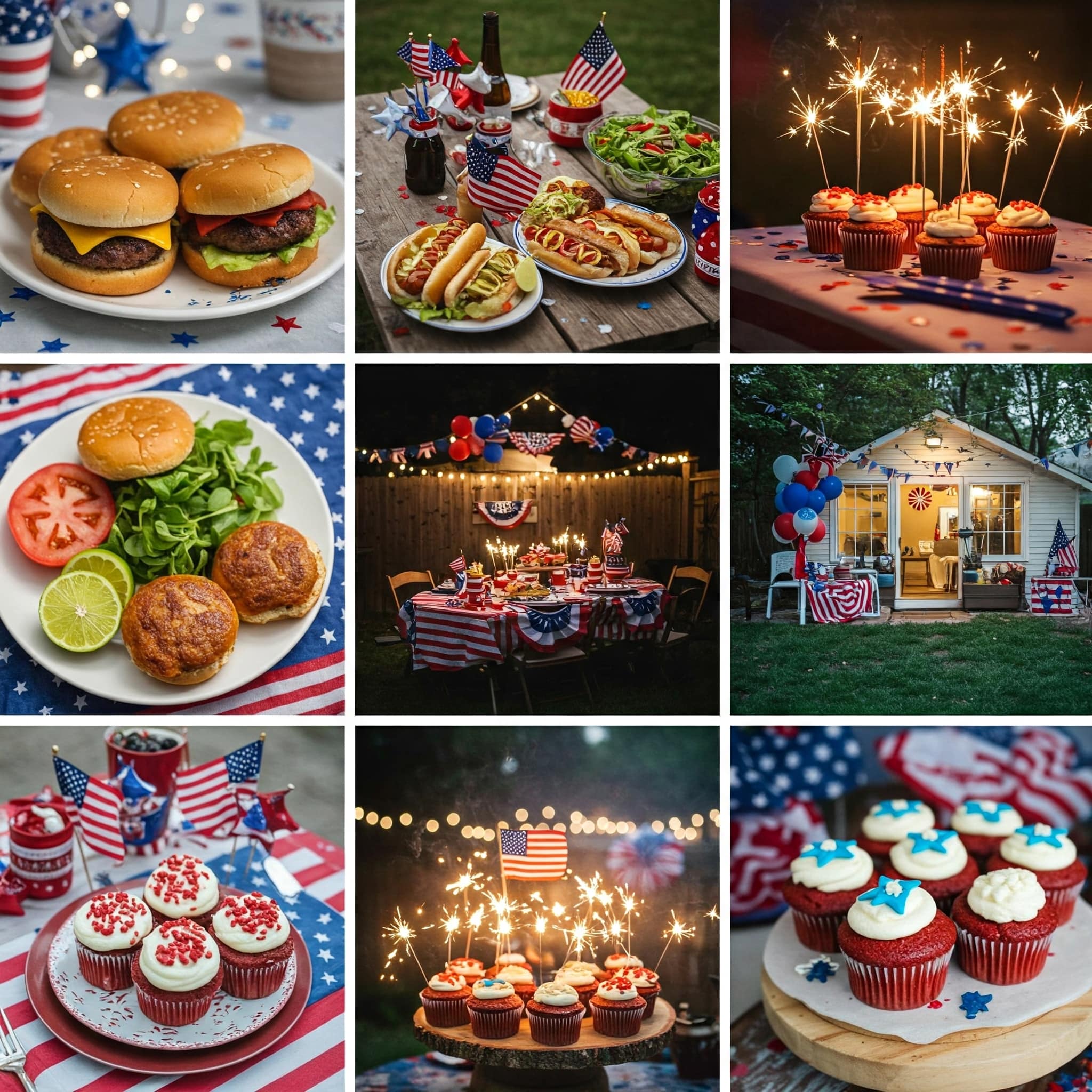 4th of July Instagram pictures Food & Decor Highlights
