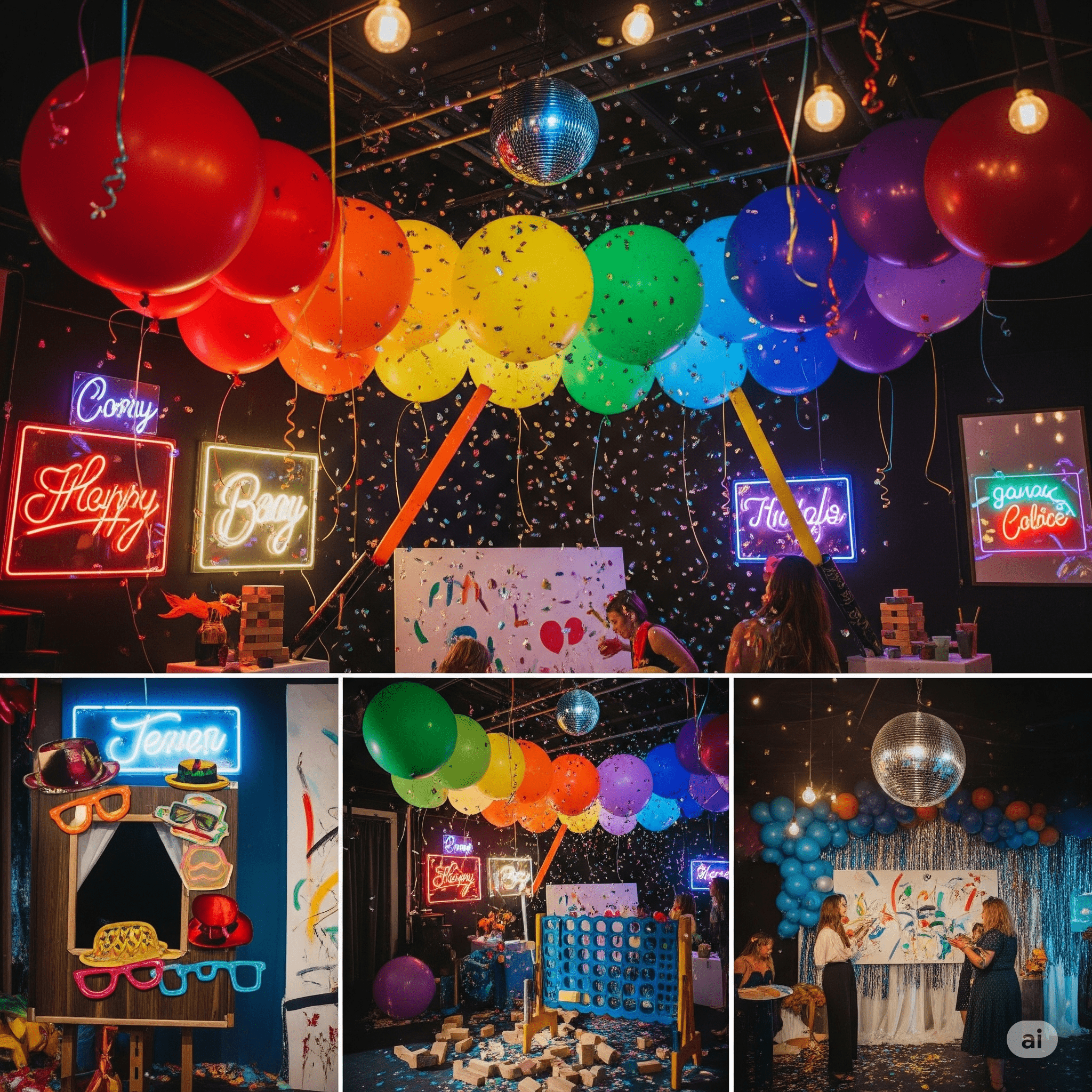 Unique and Interactive House Party Decorations