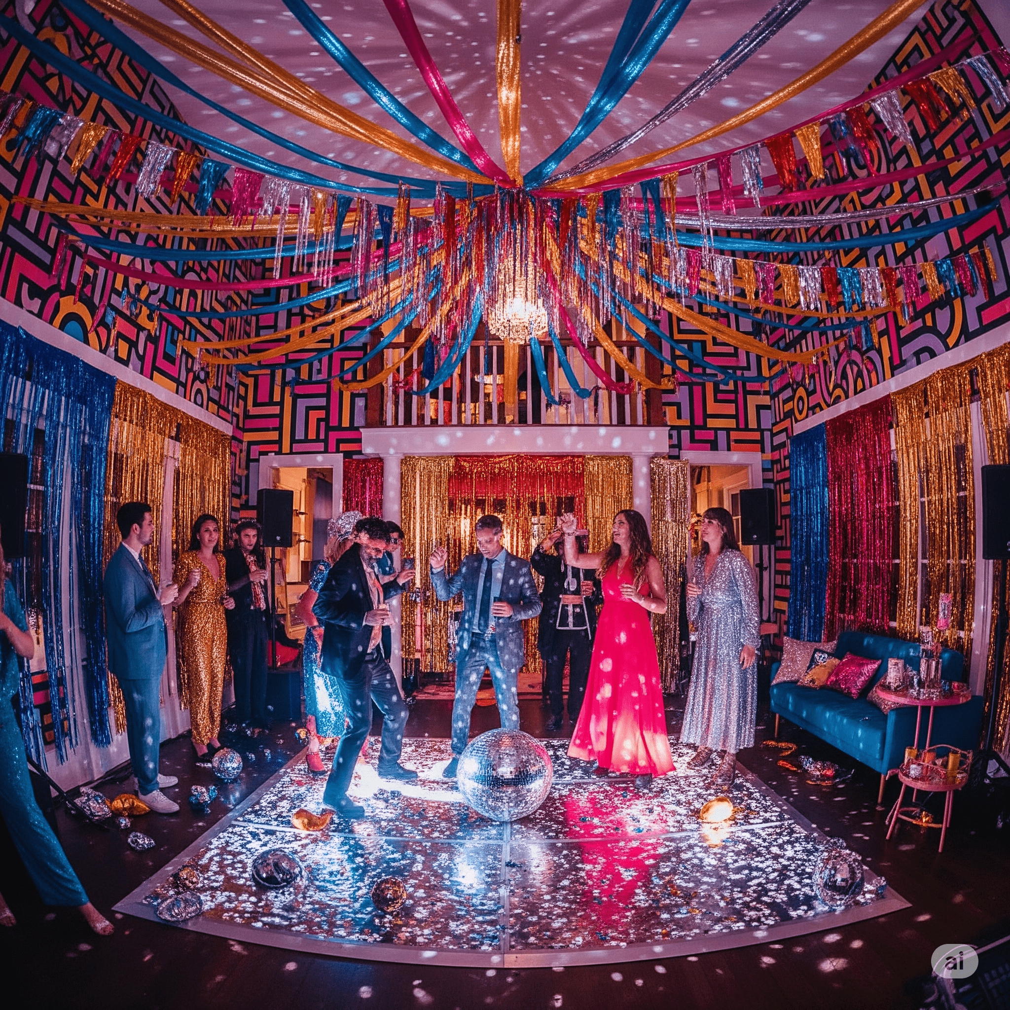 Bold Decor House Party Decorations