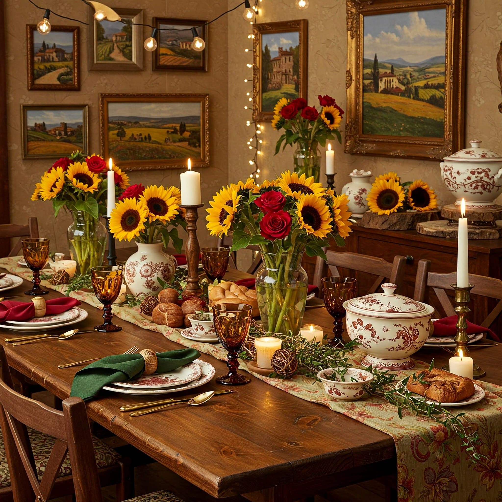 Elegant Tuscan Inspiration