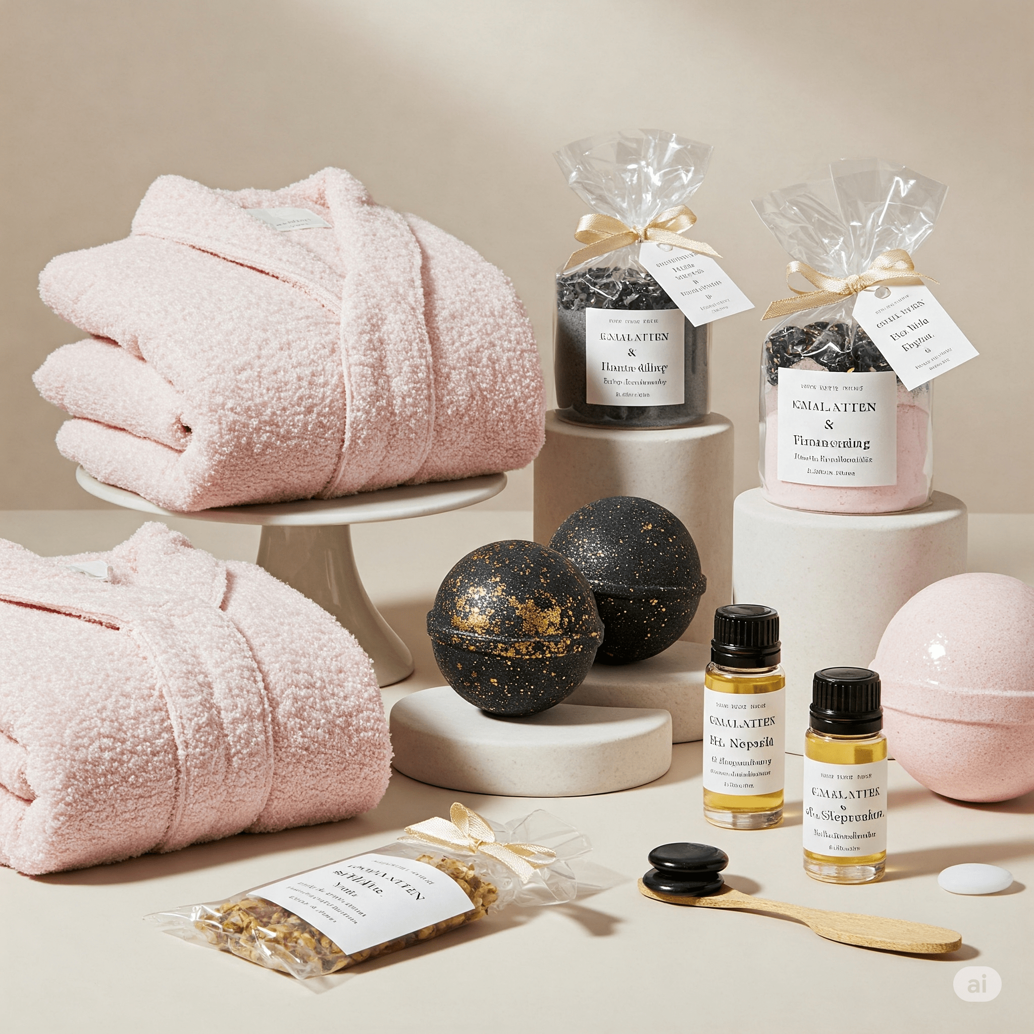 Spa-Themed and Relaxation Favors