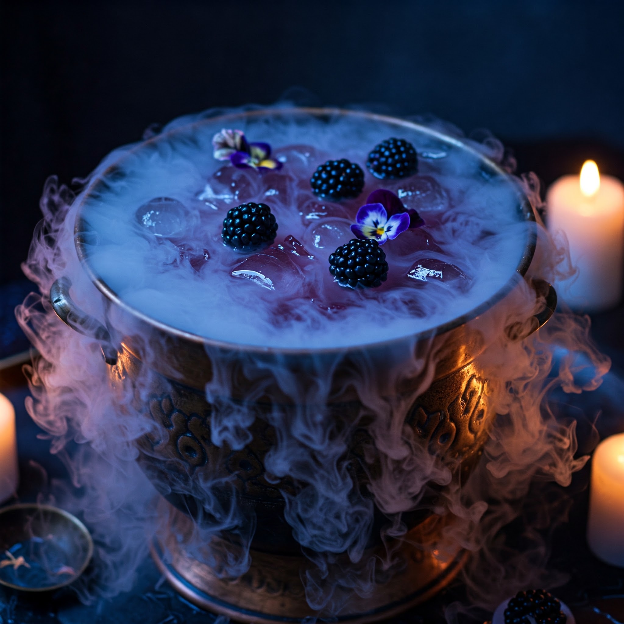 Dry Ice Cauldron Punch