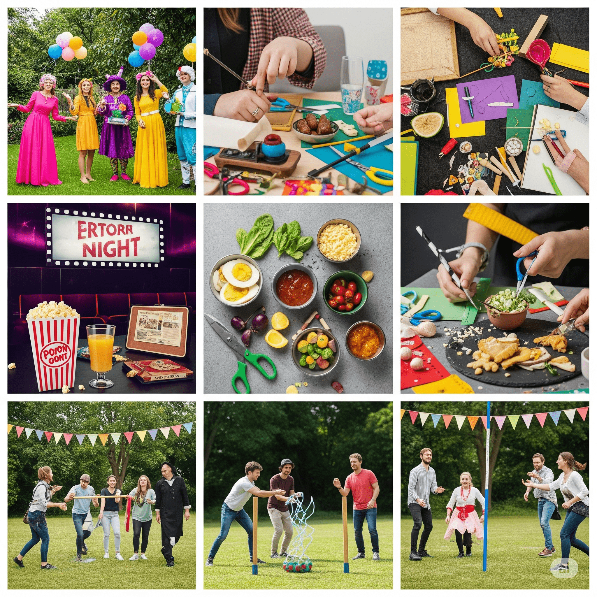 Creative, DIY, and Theme-Based Events