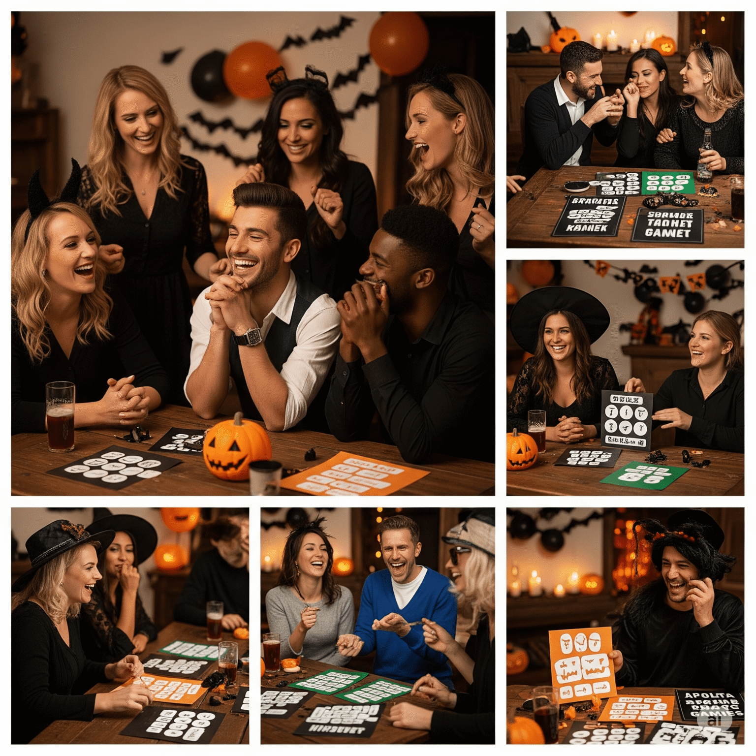 65+ Halloween Party Games Ideas for Adults to Try