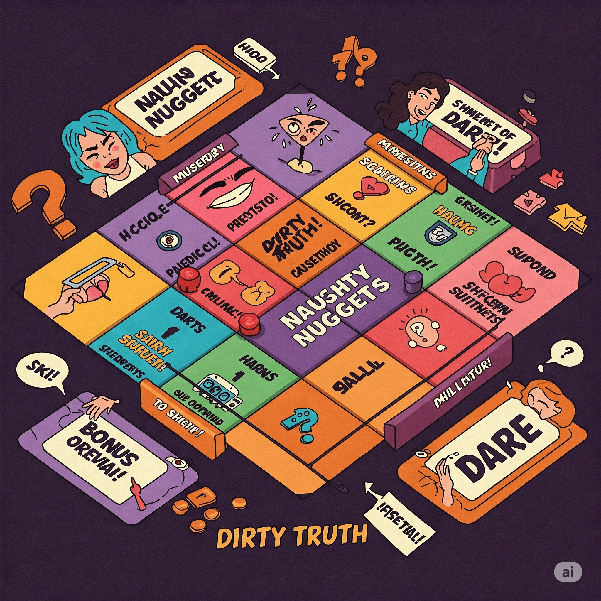 Bonus Naughty Nuggets Dirty Truth or Dare Questions