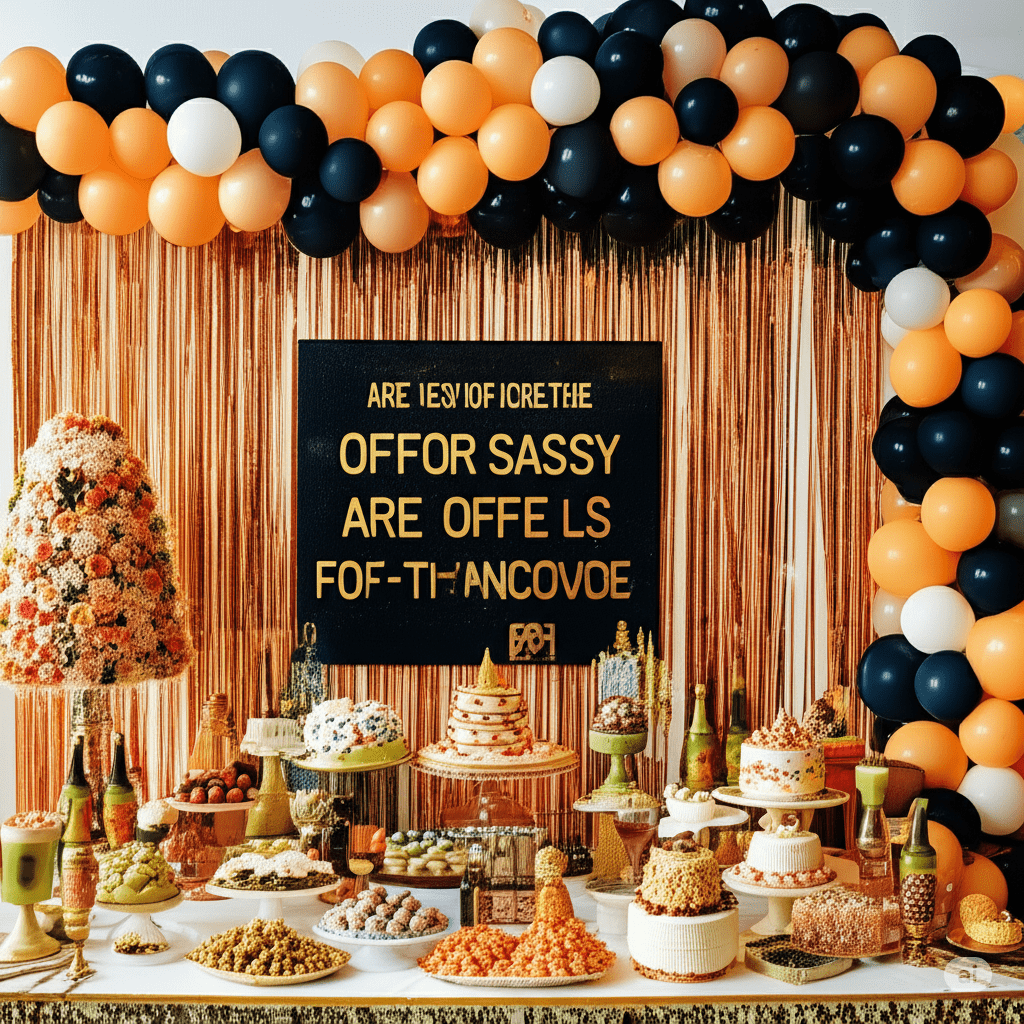 Bold & Sassy Party Captions