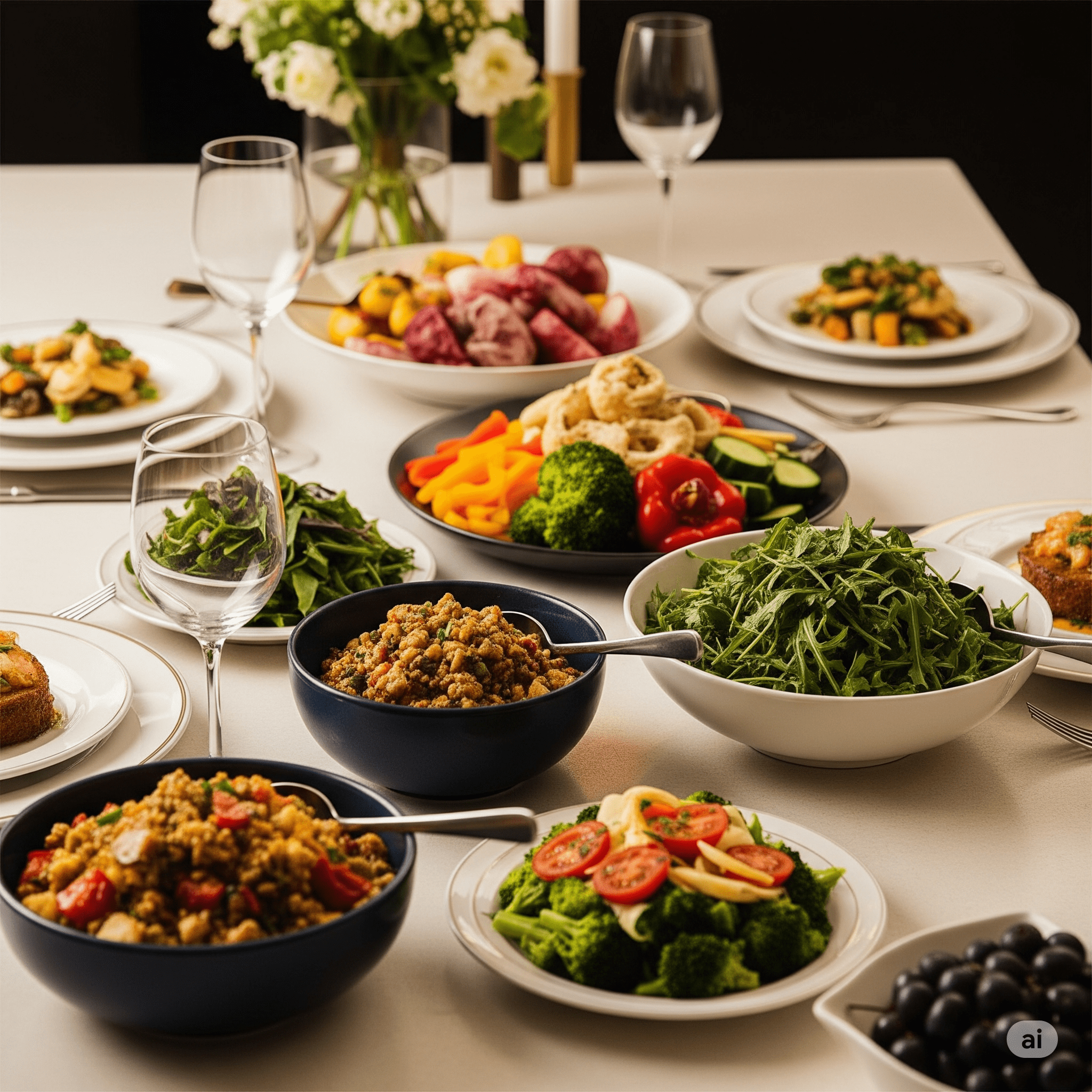 Sophisticated Sides & Salads Dinner party Recipes