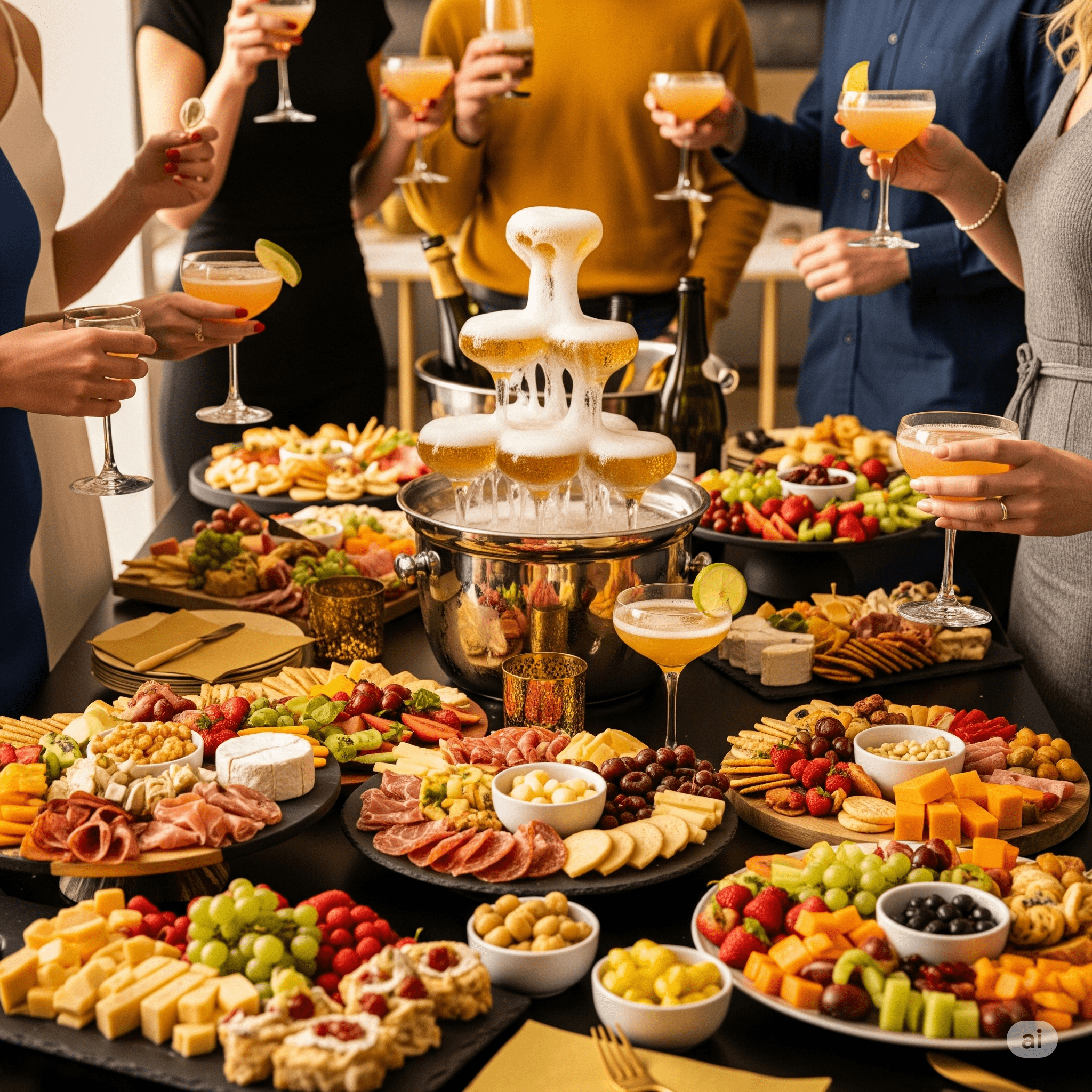 Party Themes For Adults Food & Drink-Focused Fun