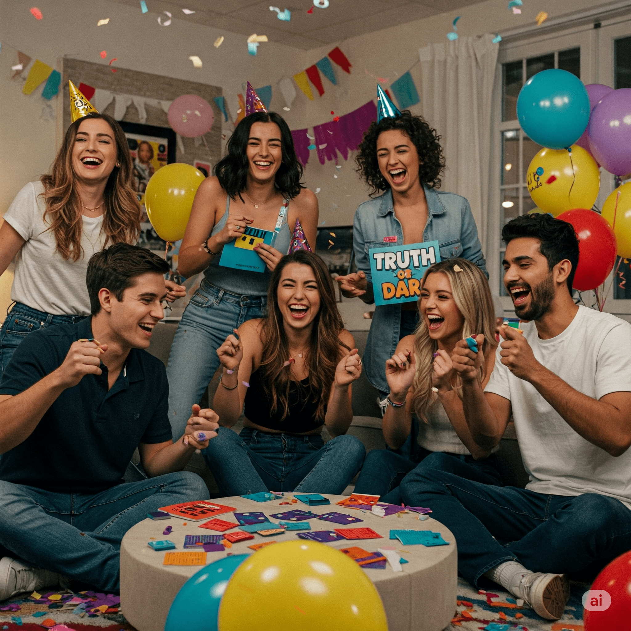 Keep the Laughter Going: Light Dares with Big Energy