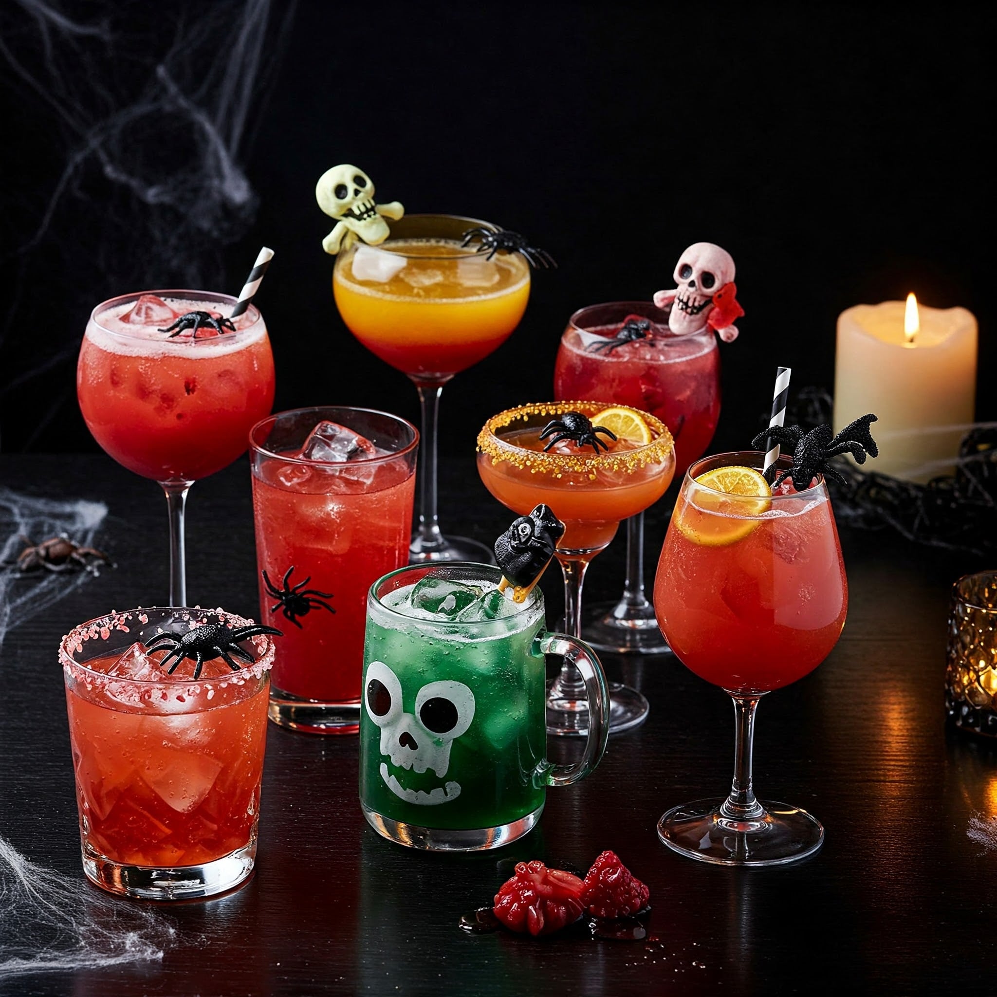 Ghoulishly Good Mocktails