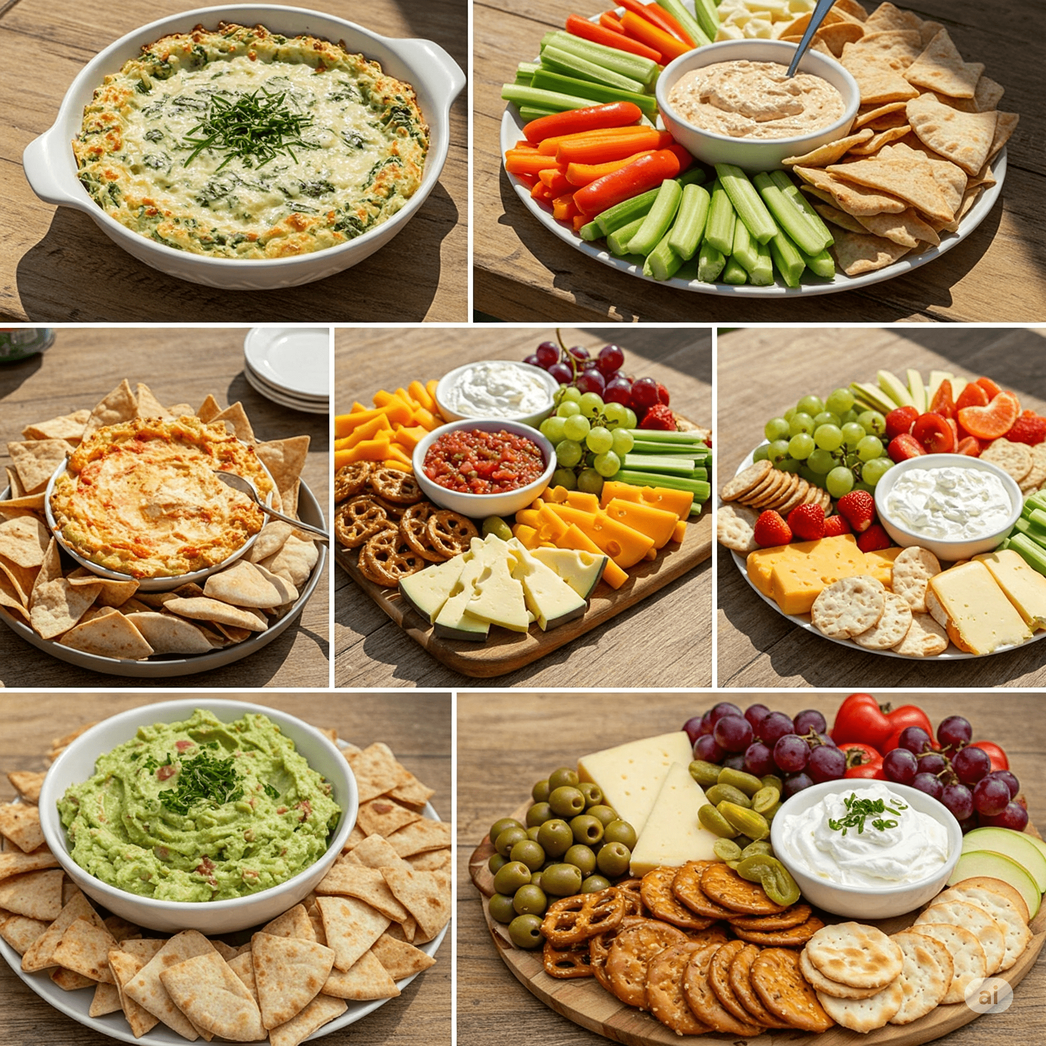 Main Bites & Hearty Options