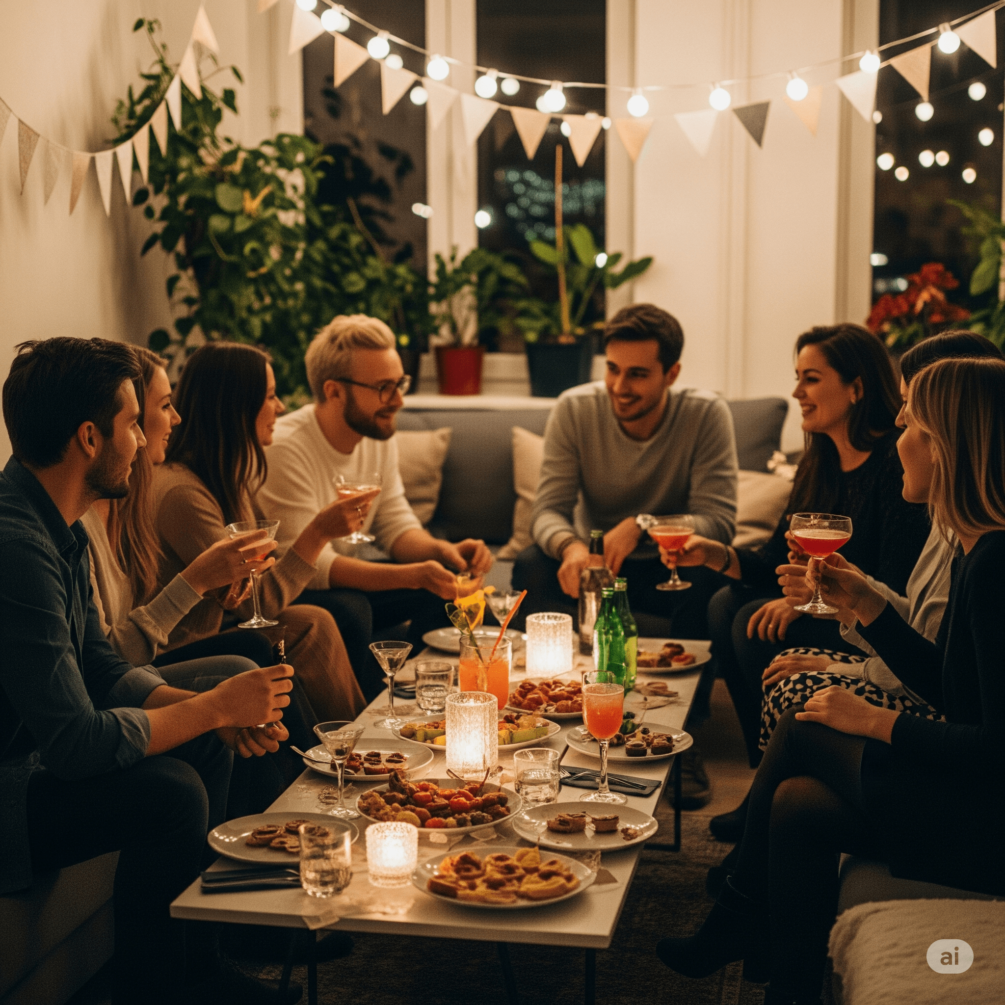 Relaxed & Chill Vibes Adult Birthday Party Ideas
