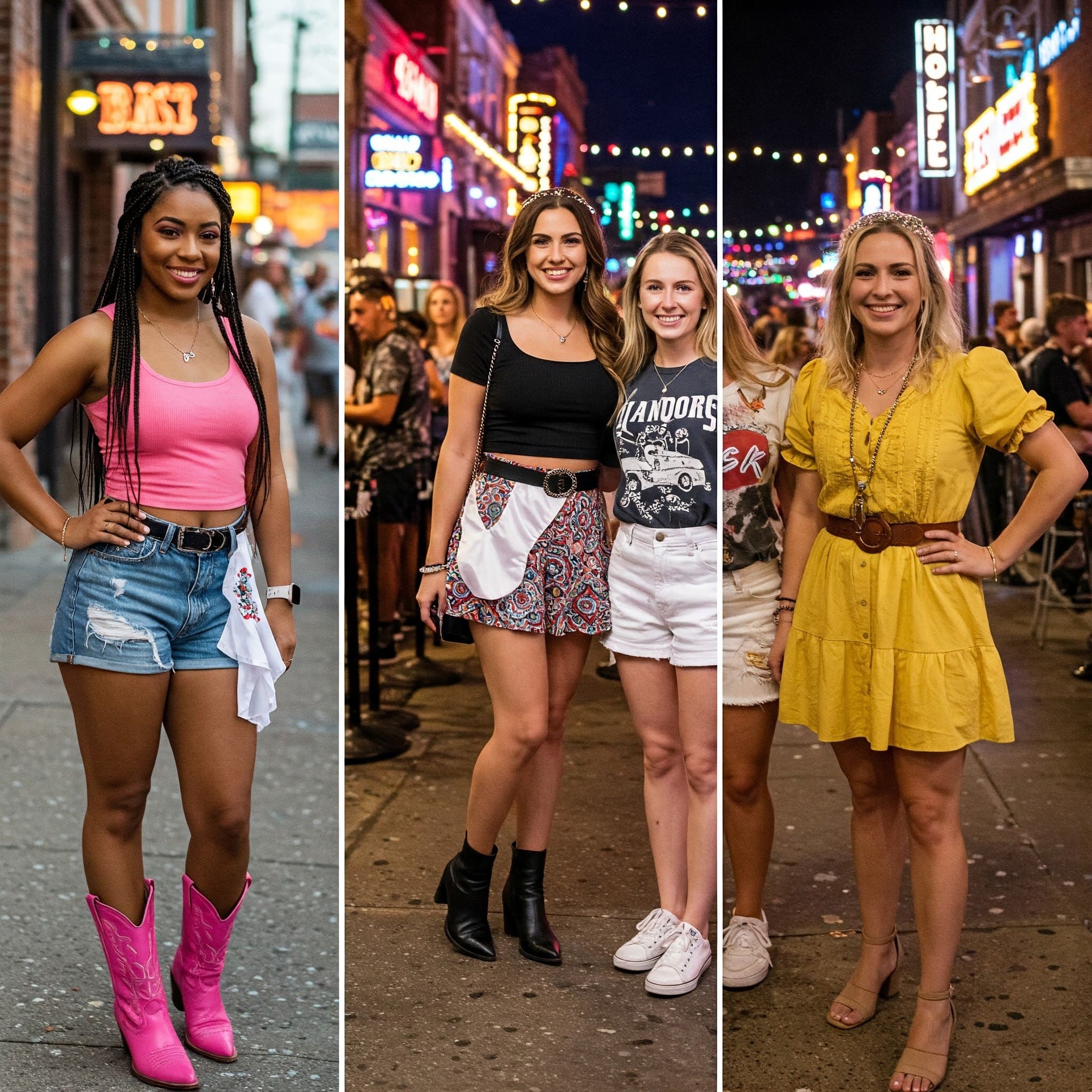Nightlife Knockouts Nashville Bachelorette Party Outfit