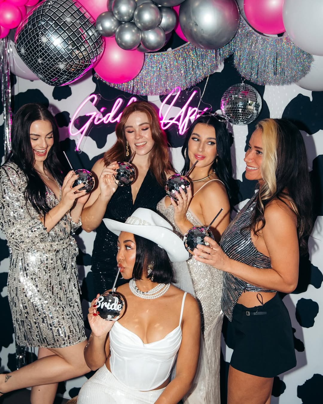 Glam and Glitter Bachelorette Party Outfit
