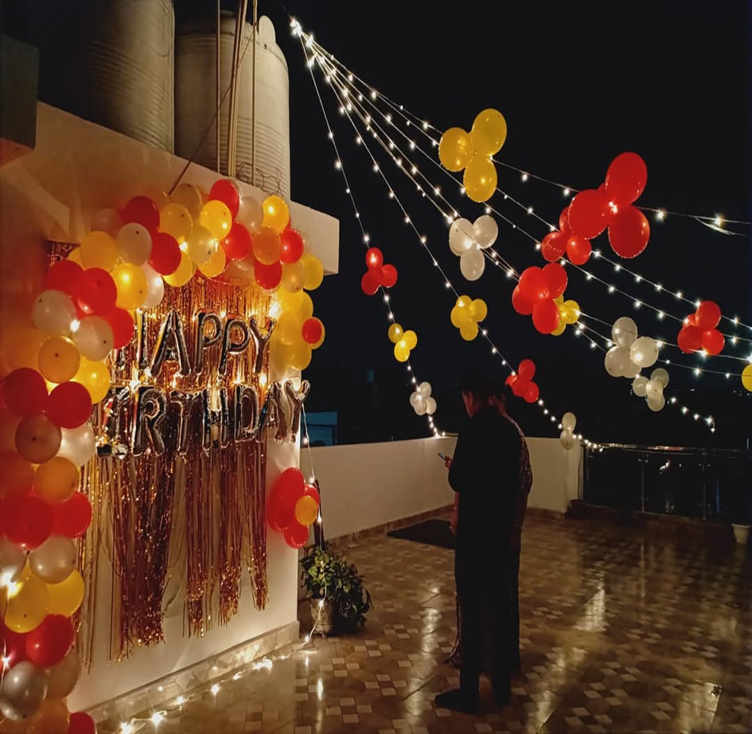 Movie Night Birthday Party Decor & Ambience