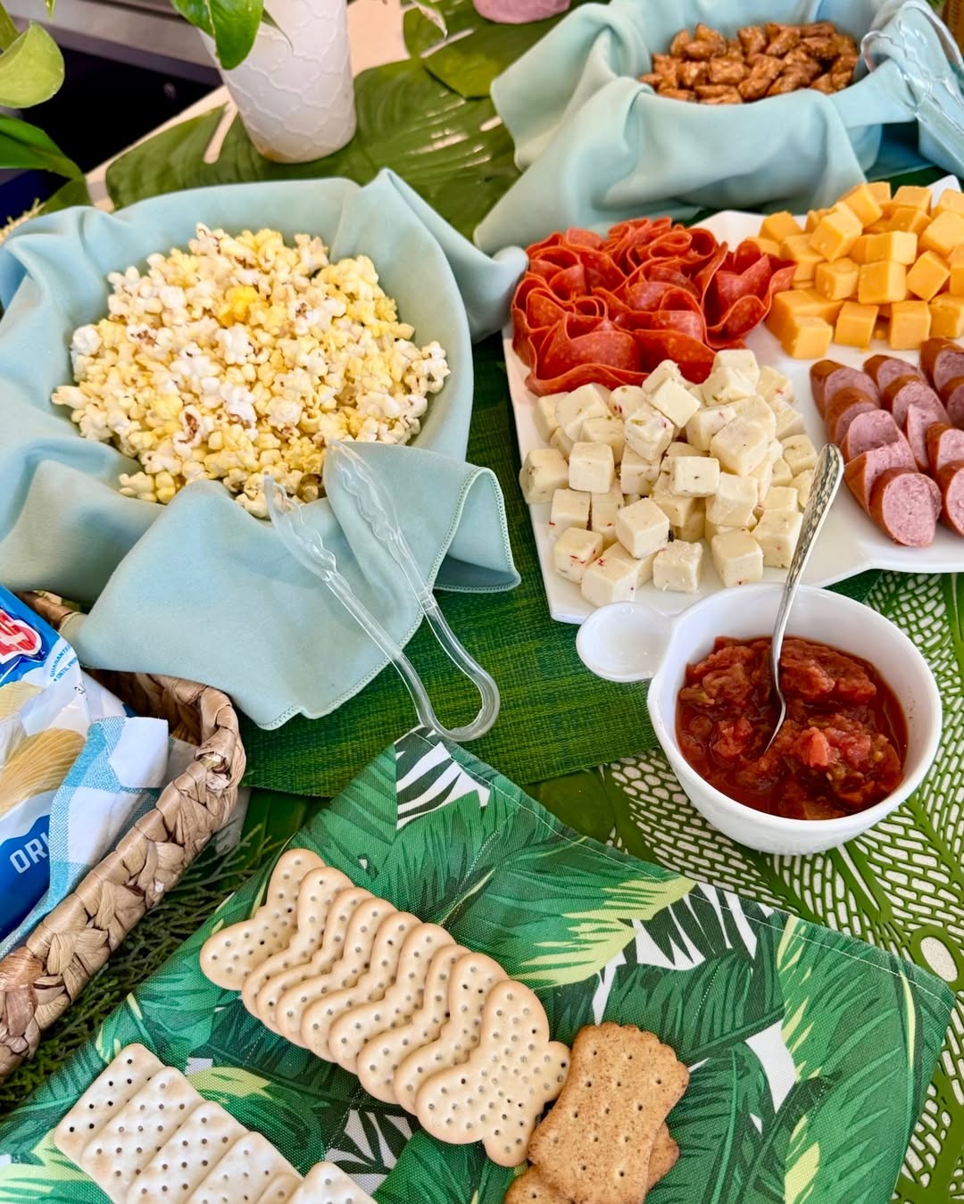 Snacks & Sips Movie Night Birthday Party