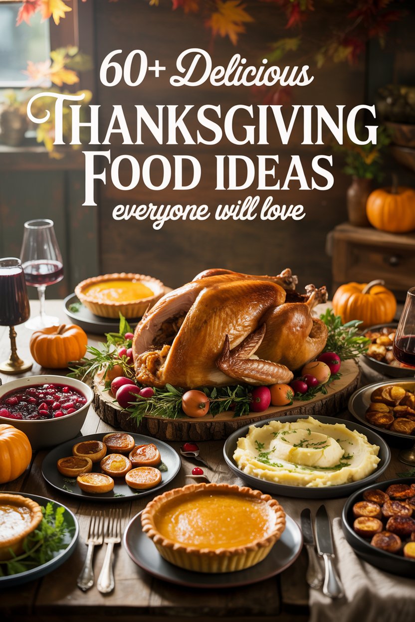 60+ Delicious Thanksgiving Food Ideas Everyone Will Love