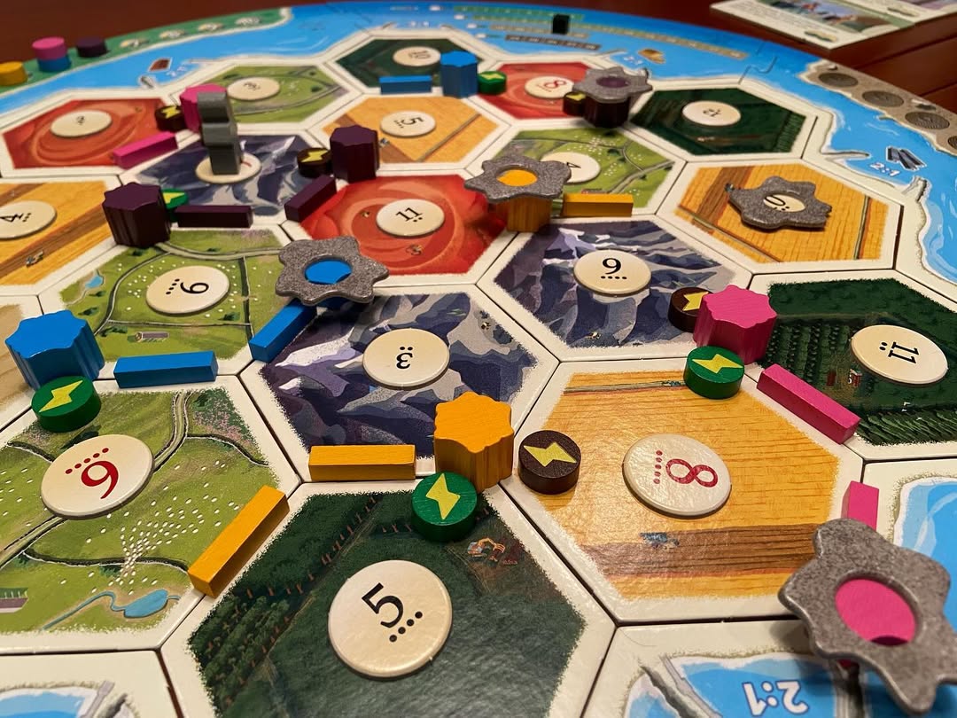 Catan Board Game Learning solo