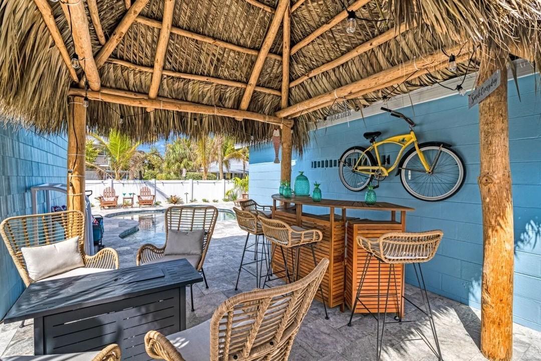Tropical Backyard Bar