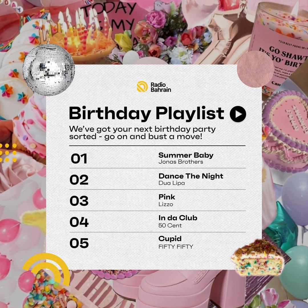 Birthday Party Playlist for all Ages