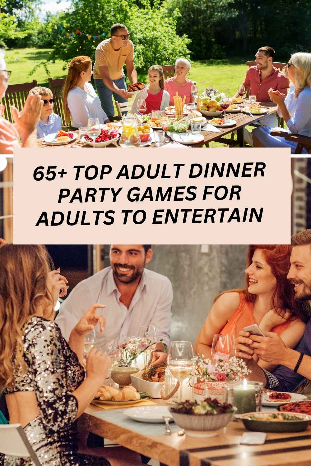 Top Adult Dinner Party Games For Adults to Entertain