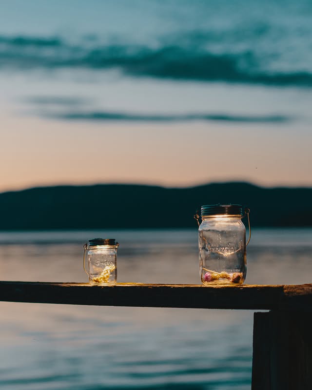 Mason jar solar lights