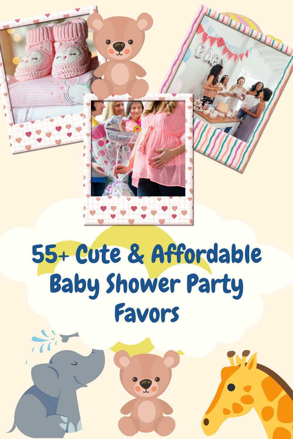55+ Cute & Affordable Baby Shower Party Favors