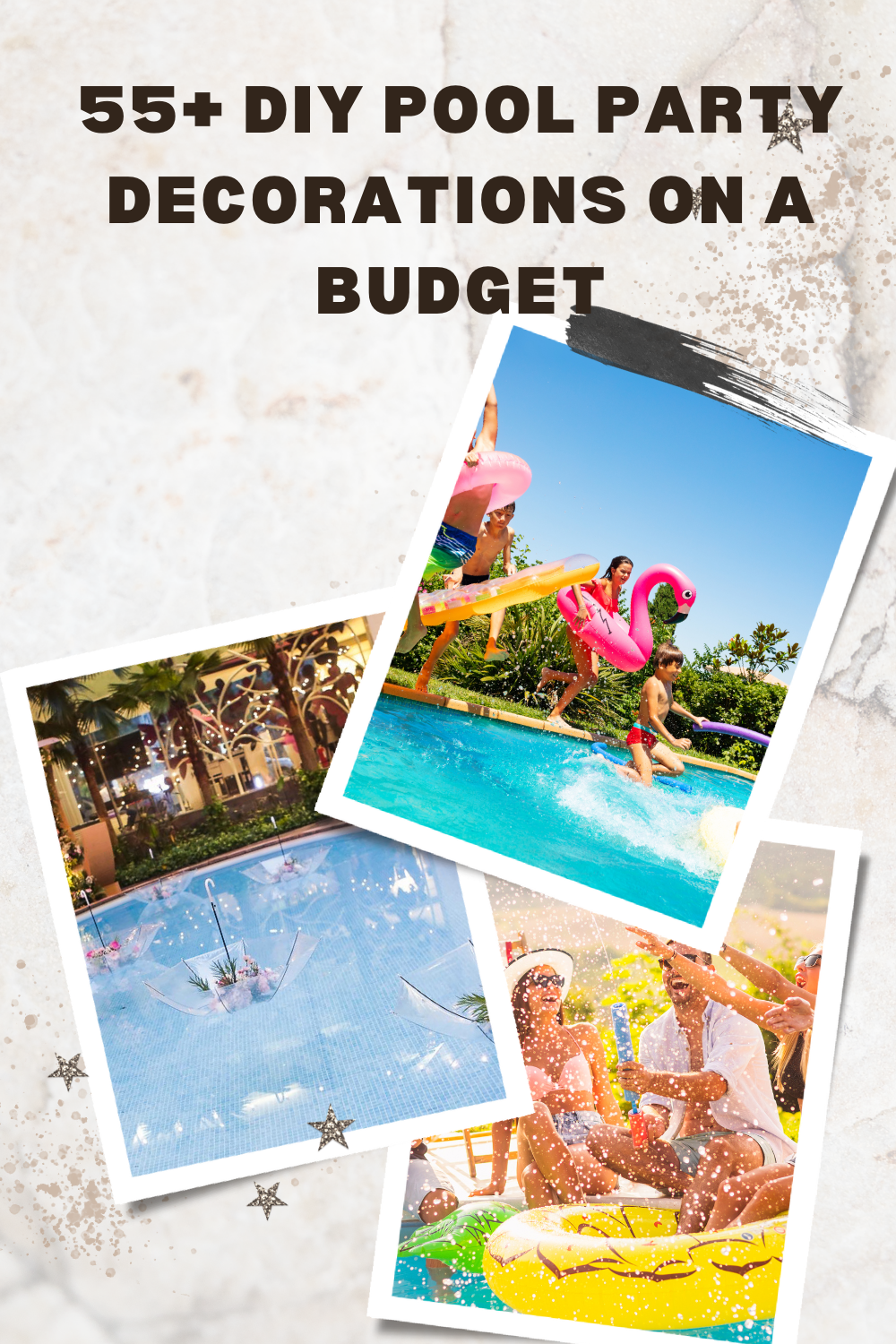 55+ DIY Pool Party Decorations on a Budget