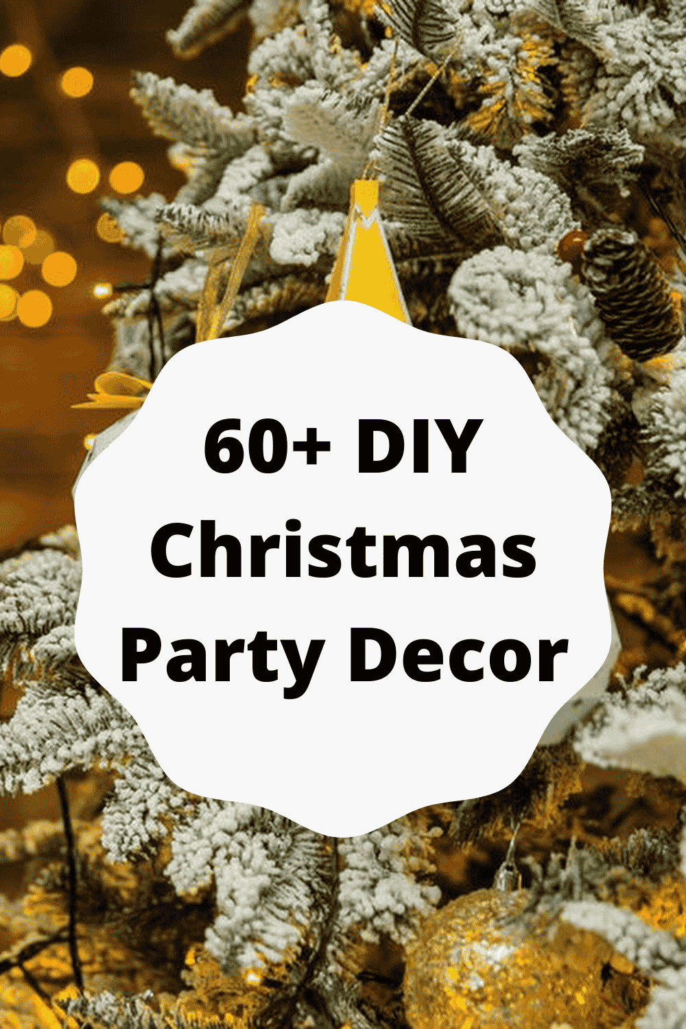 DIY Christmas Party Decor