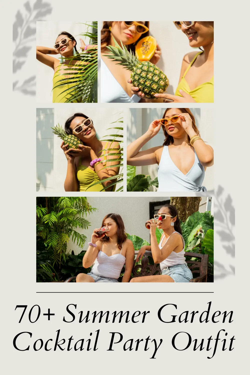Summer Garden Cocktail Party Outfit