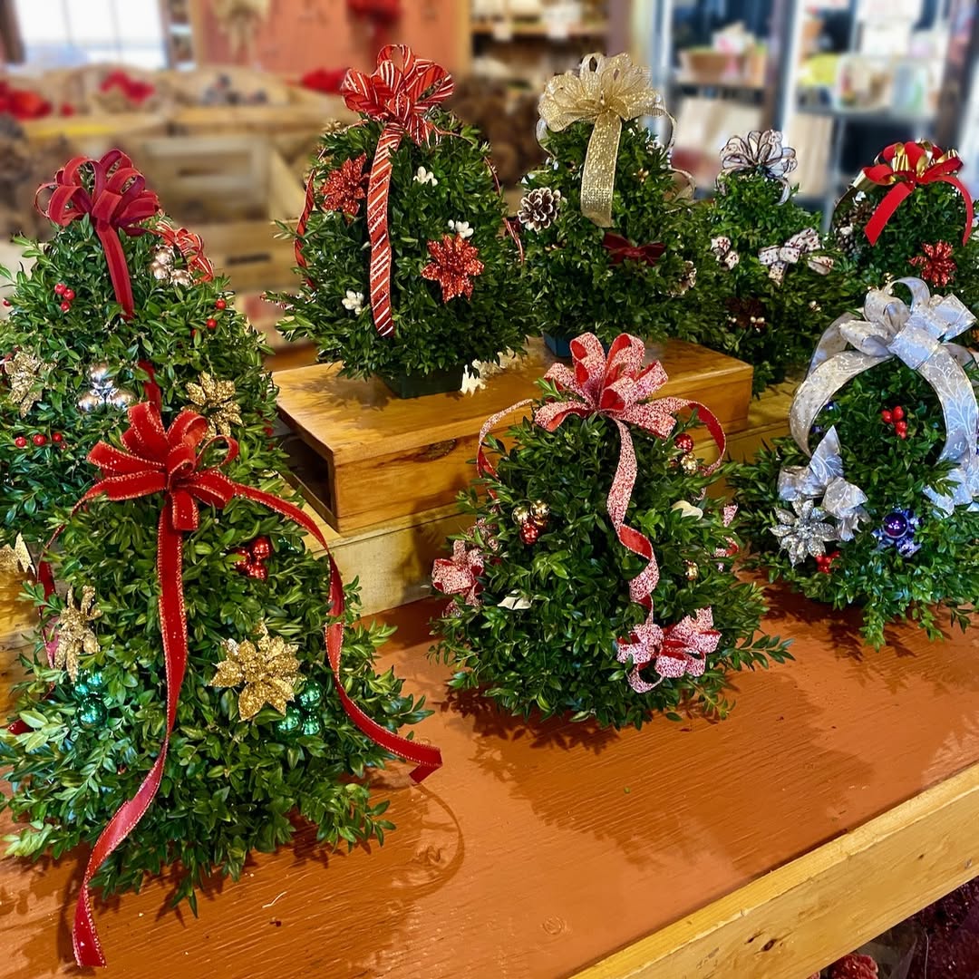 Mini Tree Centerpieces