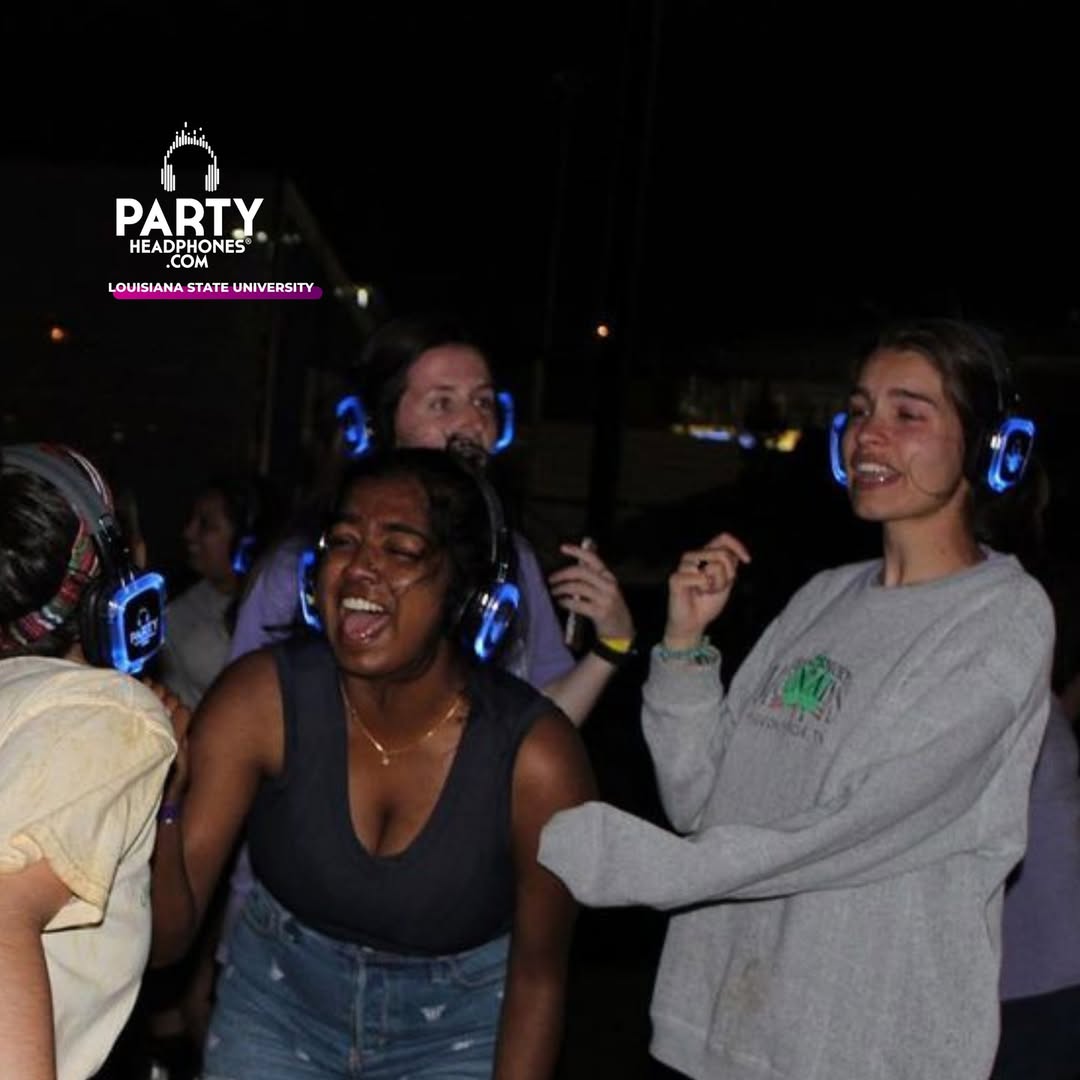 Silent Disco headphones party
